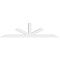 Ekena Millwork Saratoga Architectural Grade PVC Gable Bracket, 84"W x 21"H x 4"D x 4"F, 6/12 Pitch GBP084X21X0404SAR00 - alternate 2